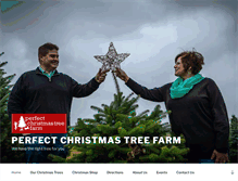 Tablet Screenshot of perfectchristmastree.com
